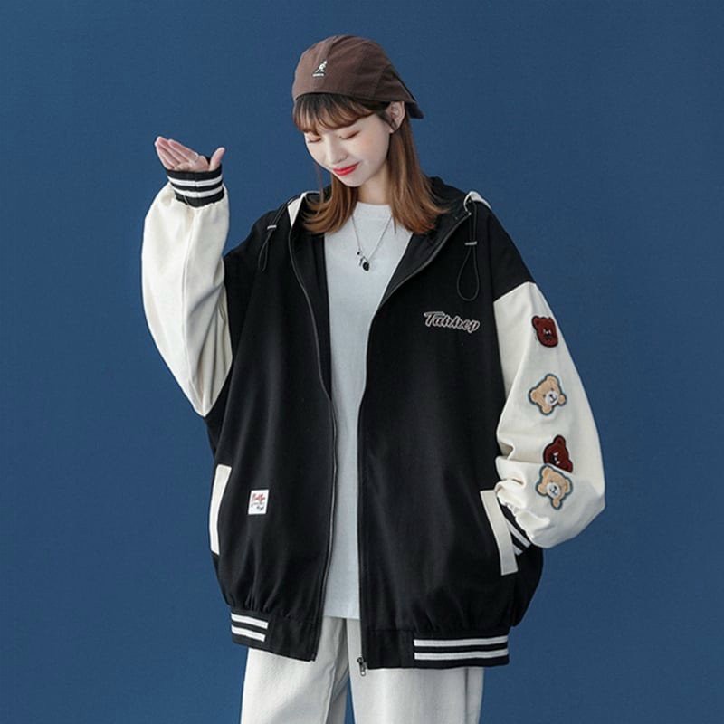 (FREE SHIP) ÁO KHOÁC NỮ PHỐI HỌA TIẾT SIÊU  XINH  THỜI TRANG PHONG CÁCH SÀNH ĐIỆU TK 2022