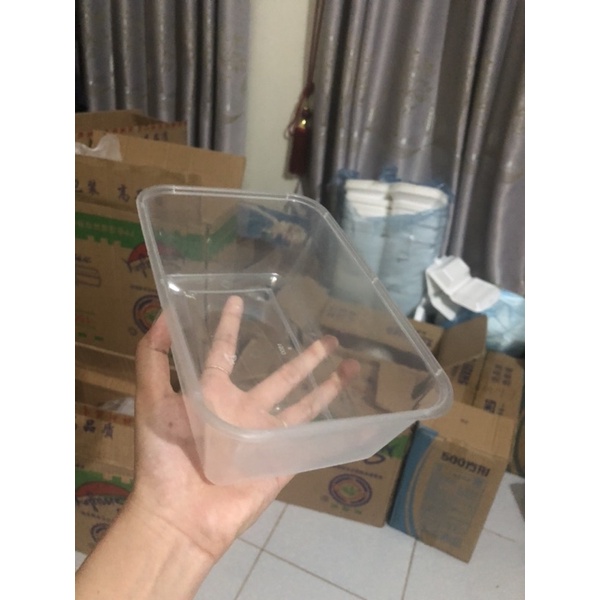 Sỉ 150c hộp 1500ml có nắp dùng một lần