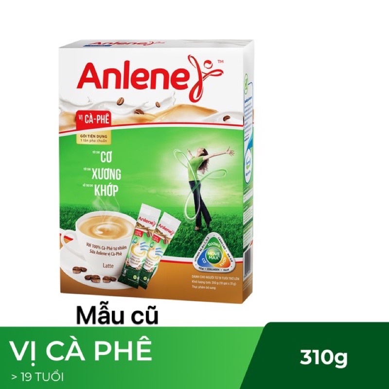 (HCM) Sữa Bột Anlene Hương Cà Phê Hộp 310g