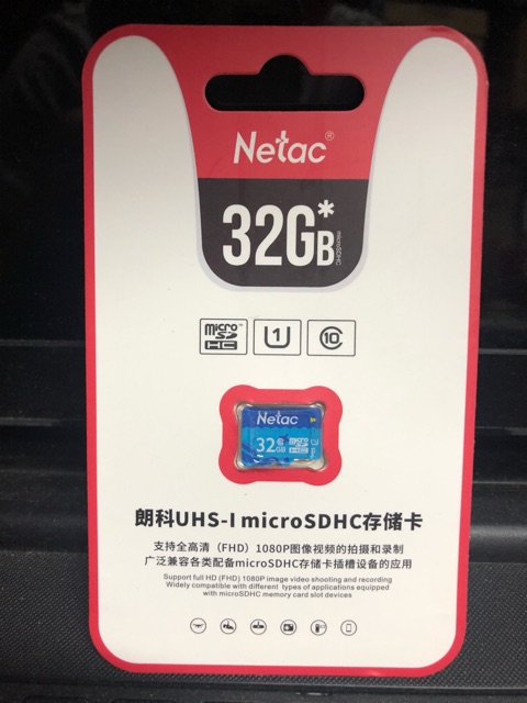 Thẻ Nhớ Netac 32G