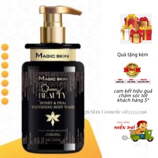 SỮA TẮM MEN MẬT ONG MAGICSKIN HƯƠNG NƯỚC HOA ALBERA