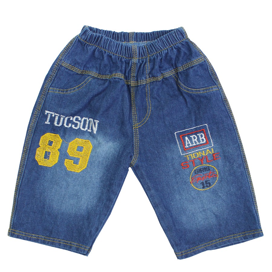Quần Short Jean giả túi mềm cho bé Trai - Mẫu ngẫu nhiên size 15-30kg