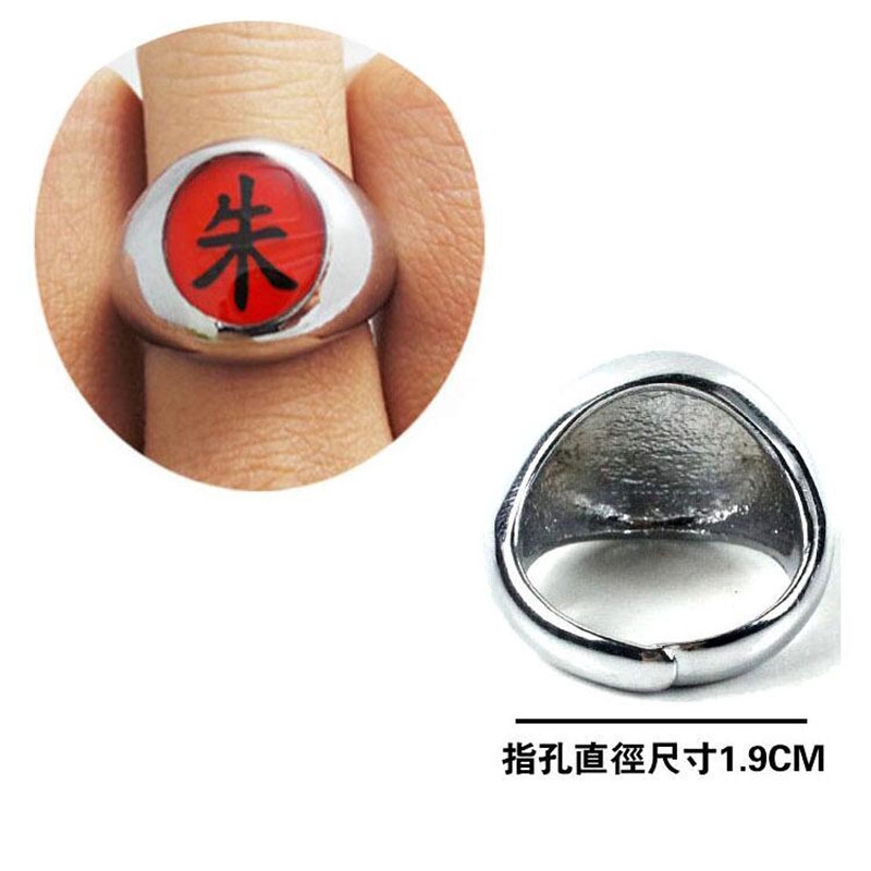 Nhẫn Hóa Trang Nhân Vật Naruto Shippuden Aktsuki Sasori