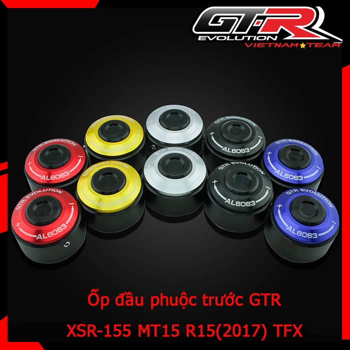 Ốp đầu phuộc trước GTR XSR-155 MT15 R15(2017) TFX