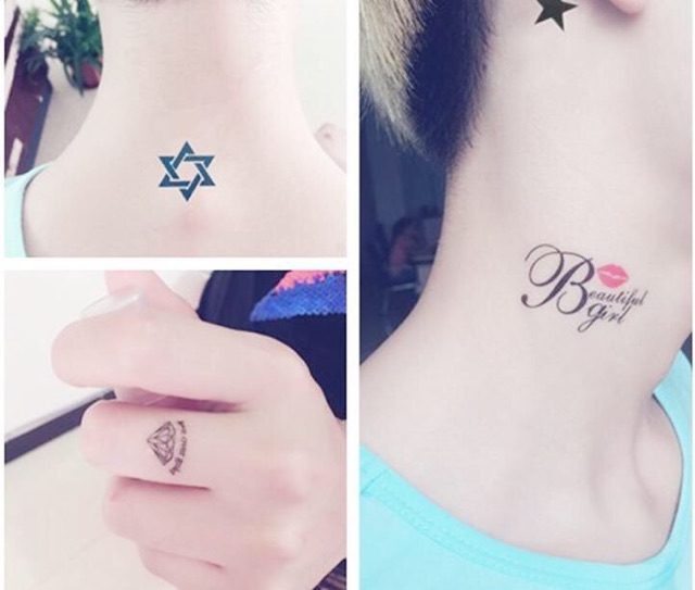 Combo 30 tấm Hình xăm dán Mini