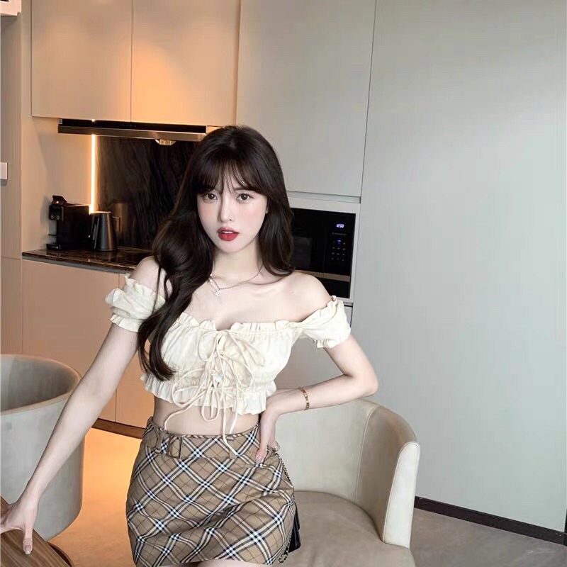Order - Áo crotop tiểu thư