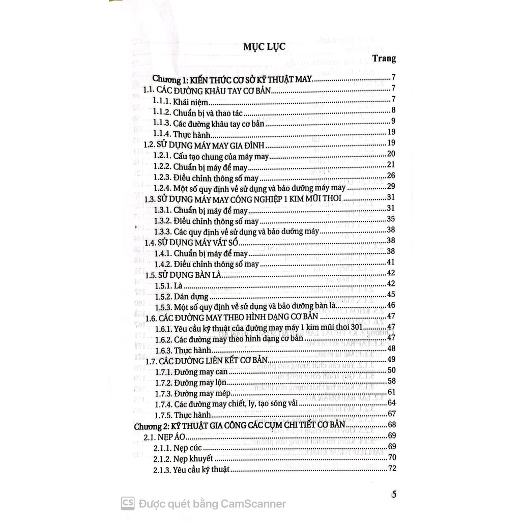 Sách - Kỹ Thuật May Cơ Bản