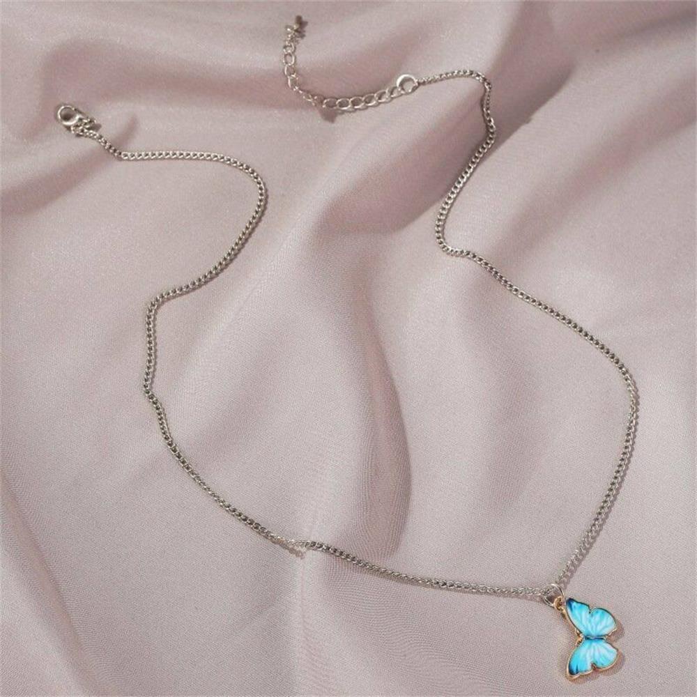 EUTUS Vòng Cổ Choker Màu Xanh Nước Biển Thời Trang Cho Nữ