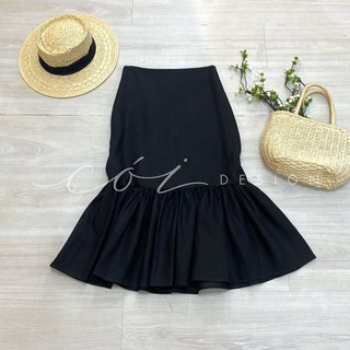 Chân váy bèo linen Cói Design