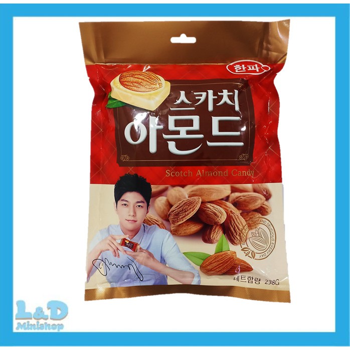 KẸO SÔ-CÔ-LA HẠNH NHÂN HÀN QUỐC