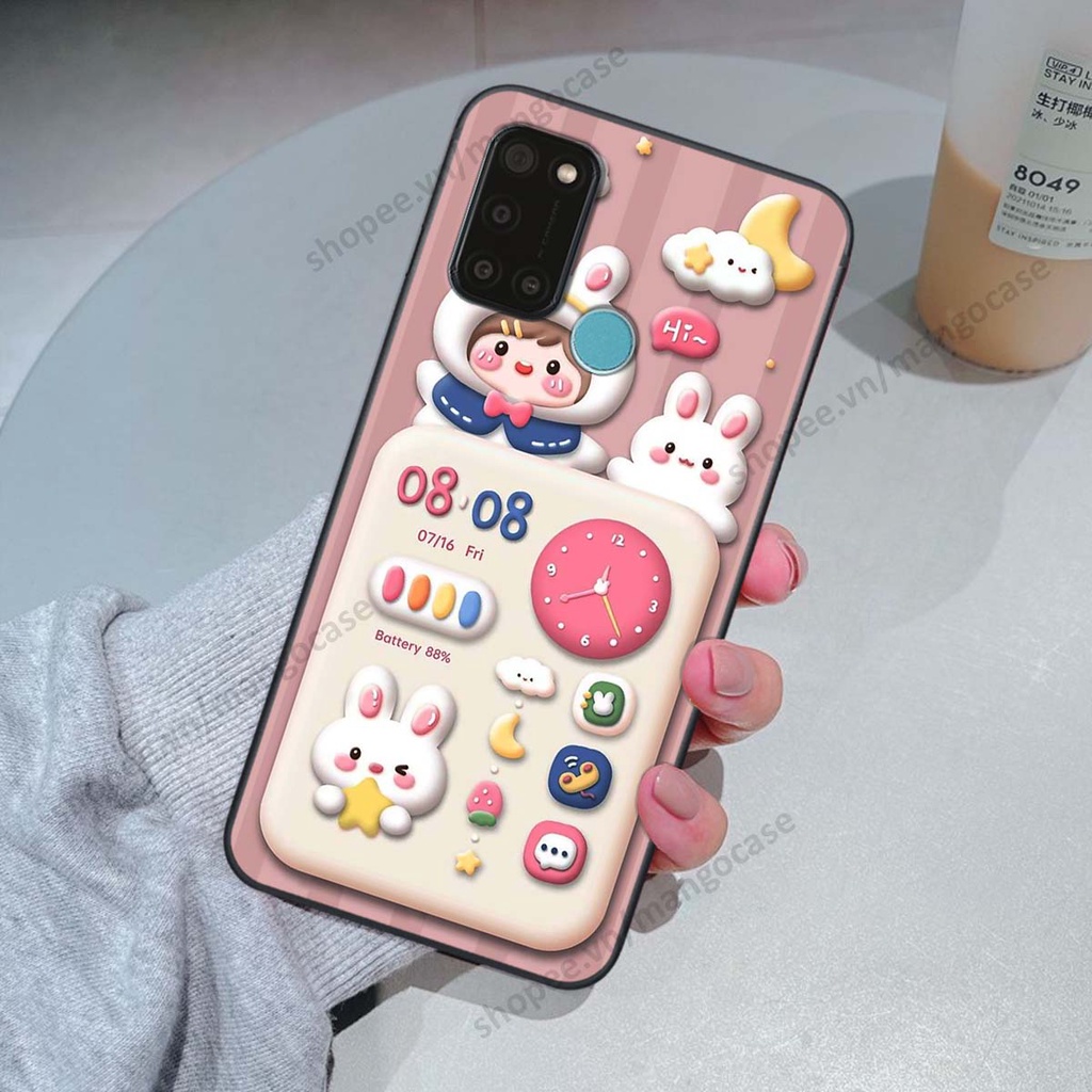 Ốp lưng Realme C17 / 7i hình gấu, thỏ, đồng hồ cute dễ thương