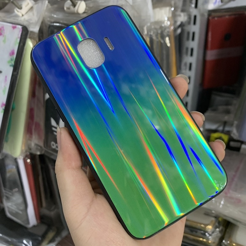 Ốp lưng Samsung J2pro dẻo viềng lưng kính