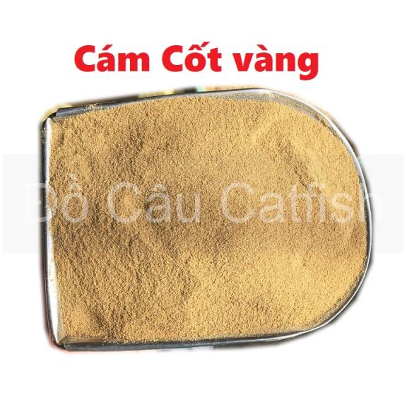 1KG CÁM CỐT VÀNG,CÁM CỐT ĐEN CÂU CÁ-60% ĐẠM-CÁM CÂU CÁ-mồi câu cá tra