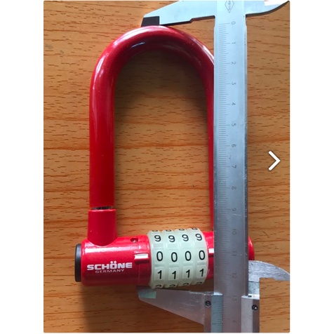 KHOÁ SỐ CHỮ U SC 802 CÀNG DÀI - KHOÁ XE, CỔNG - CÔNG NGHỆ ĐỨC