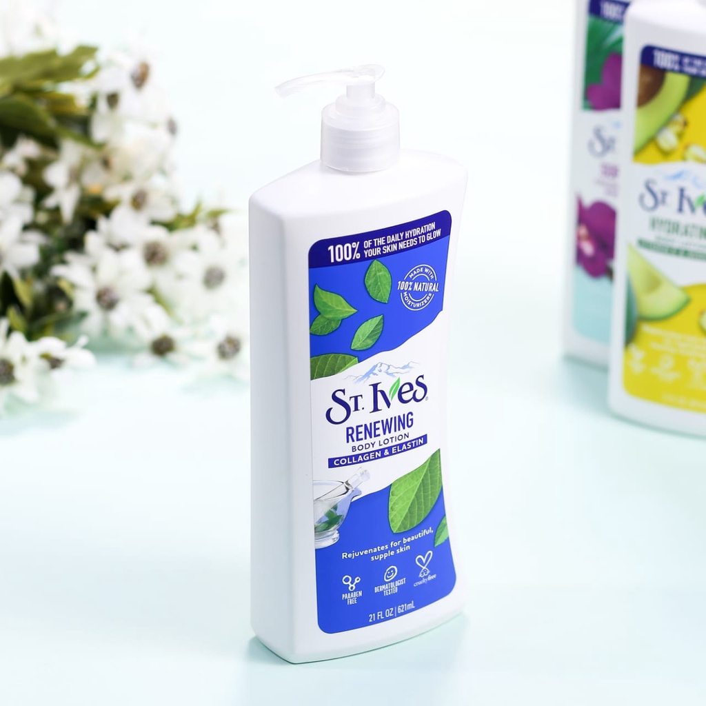 Sữa Dưỡng Thể Toàn Thân ST.Ives Body Lotion 621ml