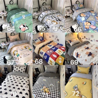 Set Vỏ chăn ga gối Cotton Poly hàng nhập QC -> nhận mọi size theo yêu cầu -> chát shop chọn mẫu