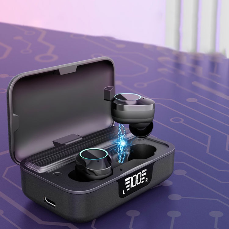 Tai nghe Bluetooth G02 Pro-TWS tích hợp pin dự phòng 3350mAh