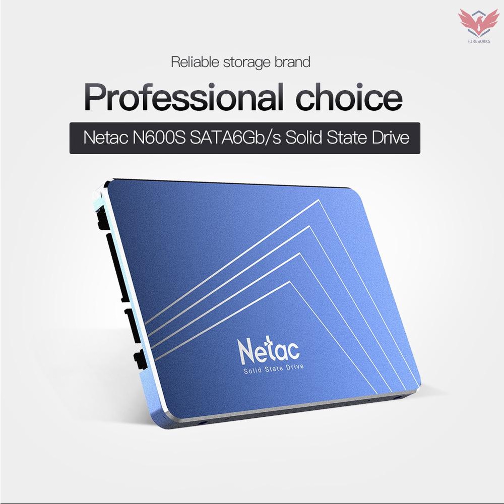 Ổ Đĩa Cứng Fir Netac N600S 128gb Ssd 2.5inch Sata Iii Hdd Sata6Gb / S Tlc Nand Cho Laptop Pc 500 / 400 Mb