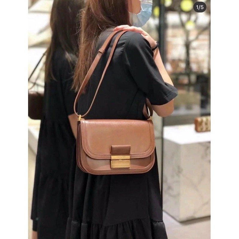 Túi đeo chéo nữ CnK Vintage bo viền LHN•1400 | BigBuy360 - bigbuy360.vn