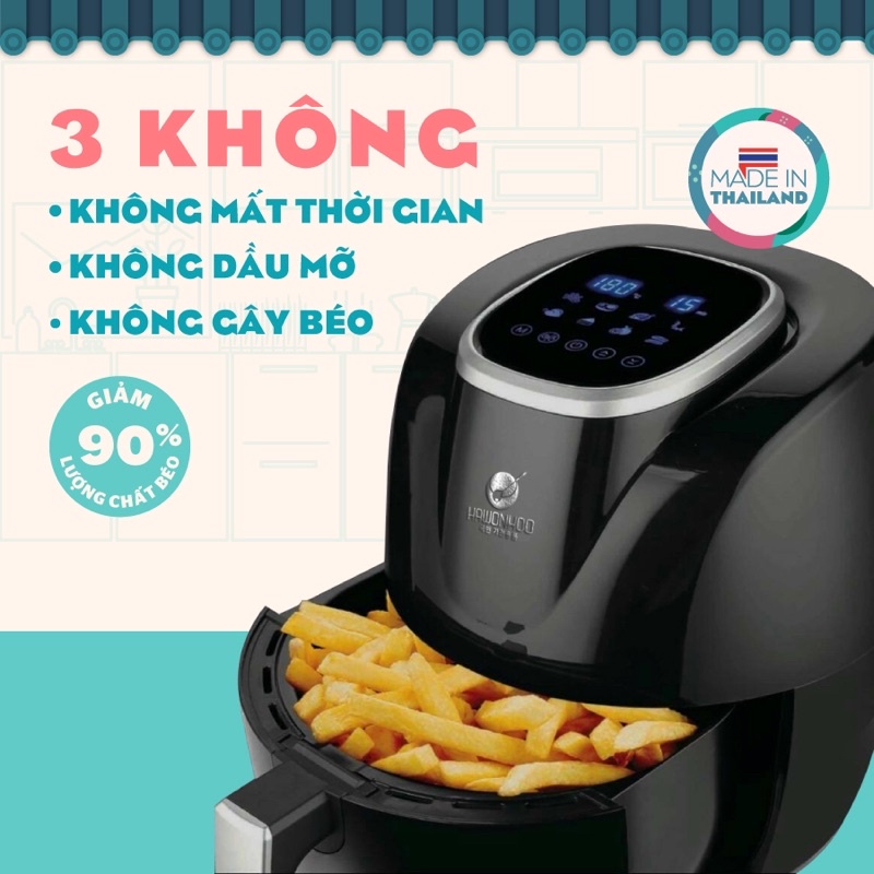 [Xuất xứ Thái Lan] Nồi chiên không dầu Hawonkoo AFH-045