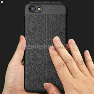Ốp lưng dẻo vân da Auto Focus cho vivo Y71 (đen)