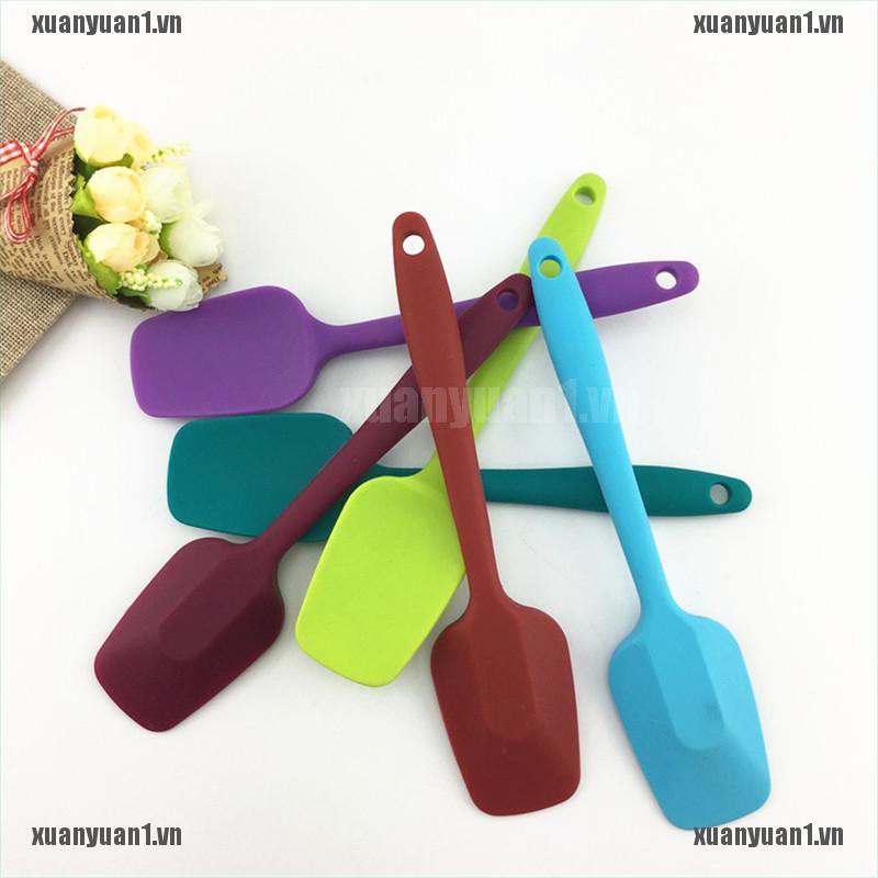 [XUANYUAN1] Muỗng Silicone Cao Su Tích Hợp Xẻng Làm Bánh