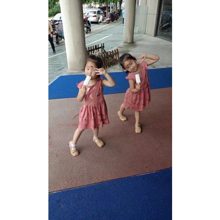 Đầm bé gái Cotton On 2-8 tuổi Váy cánh tiên bé gái chất cotton mềm xuất dư 0621