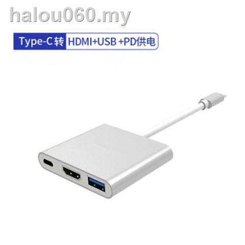 Đế Sạc Chuyển Đổi Type-c Sang Hdmi / Vga Usb-c Huawei Xiaomi 4k Usb + Pd Cho Điện Thoại / Máy Chiếu