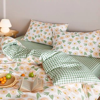 Bộ Chăn Ga Gối Poly Cotton Màu Tím Than (Thích Màu Nào Chọn Màu Đó)