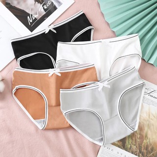 Quần lót nữ cotton đính nơ sugar cá tính QC304