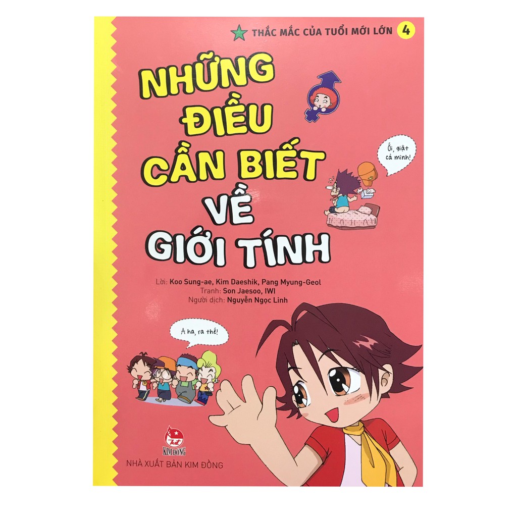 Sách - Thắc Mắc Của Tuổi Mới Lớn - Tập 4: Những Điều Cần Biết Về Giới Tính (Tái Bản 2021)