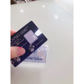 đá đính răng vỉ 5v siêu sáng đẹp