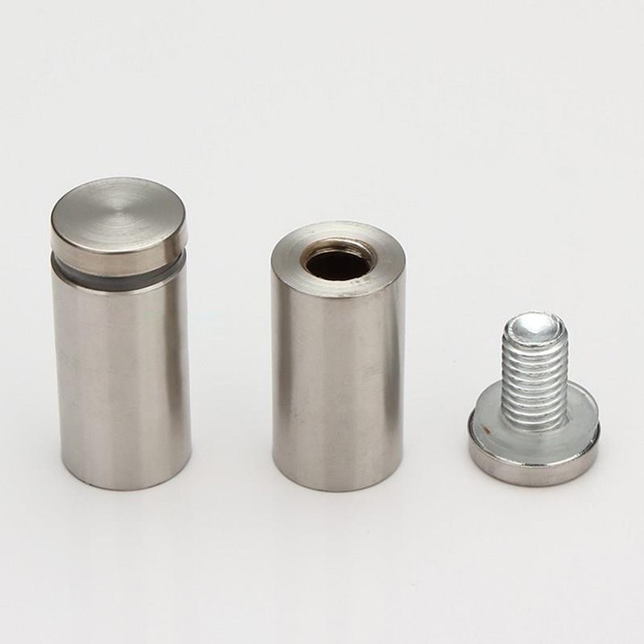 Ốc Chân Kính inox - Ốc Chân Kính Lắp Lan Can Cầu Thang Kính Size Nhỏ