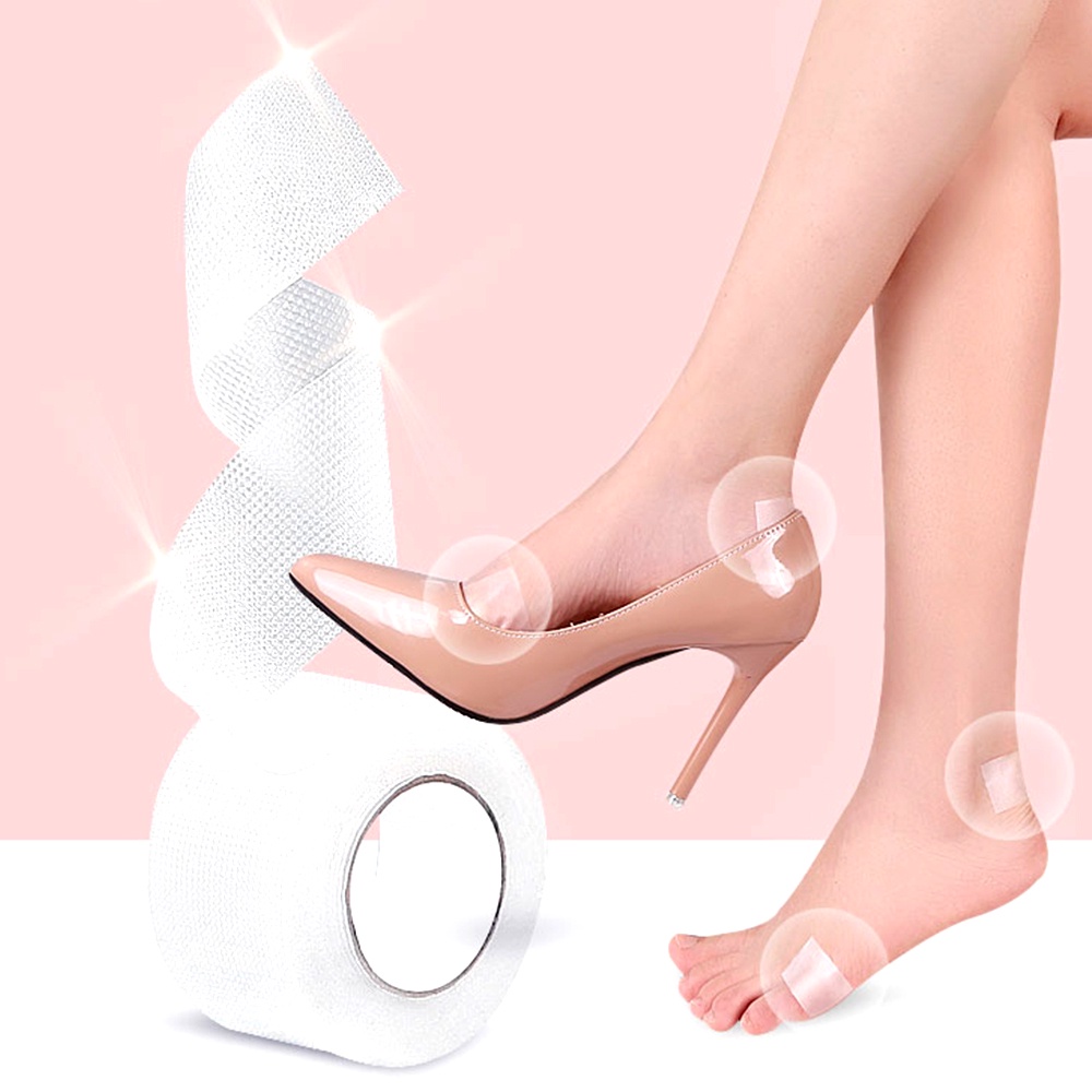Cuộn 5M / Cuộn Miếng Dán Gót Chân Trong Suốt Chống Nước Chống Ma Sát Giảm Đau Dùng Một Lần