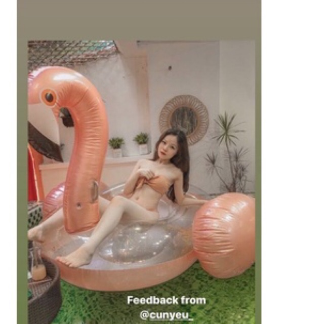 Bikini Set Quây Buộc Nơ Chất Thun Tăm Quần V Tôn Dáng