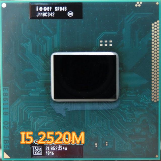 CPU Laptop I5 Thế hệ 2410M đến 2520M hàng tháo máy cho anh em nâng cấp