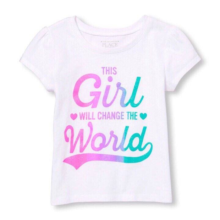 Áo phông bé gái Place- Hàng xuất dư