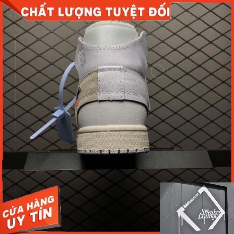 [MIỄN PHÍ SHIP] Giày thể thao AIR JORDAN 1 OFF WHITE Trắng WHITE Retro High Full | BigBuy360 - bigbuy360.vn