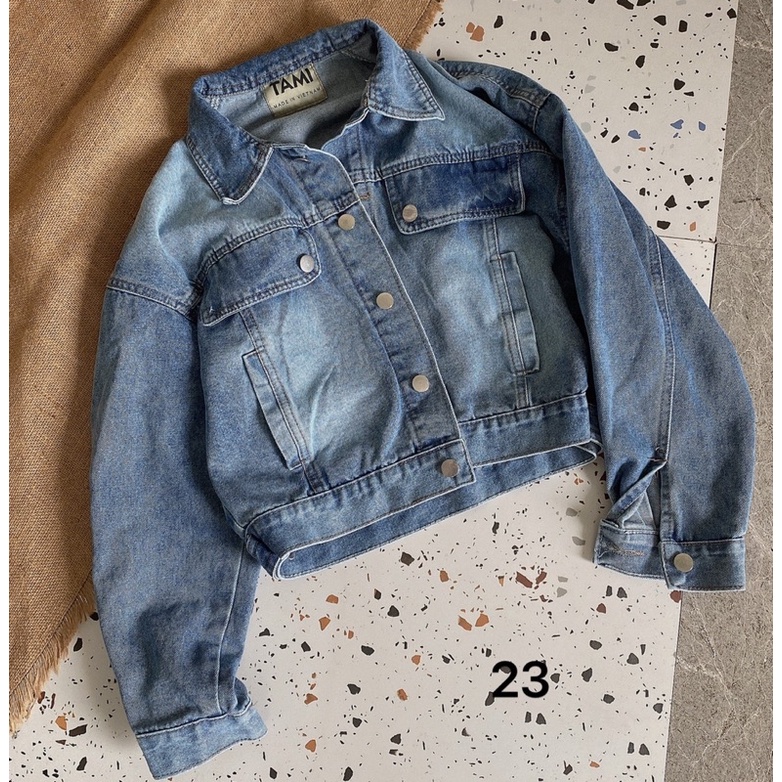 Áo khoác jean nữ, hàng vnxk