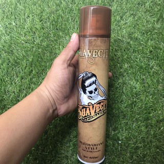 Keo gôm xịt giữ nếp tóc cứng Suavecito 400ml