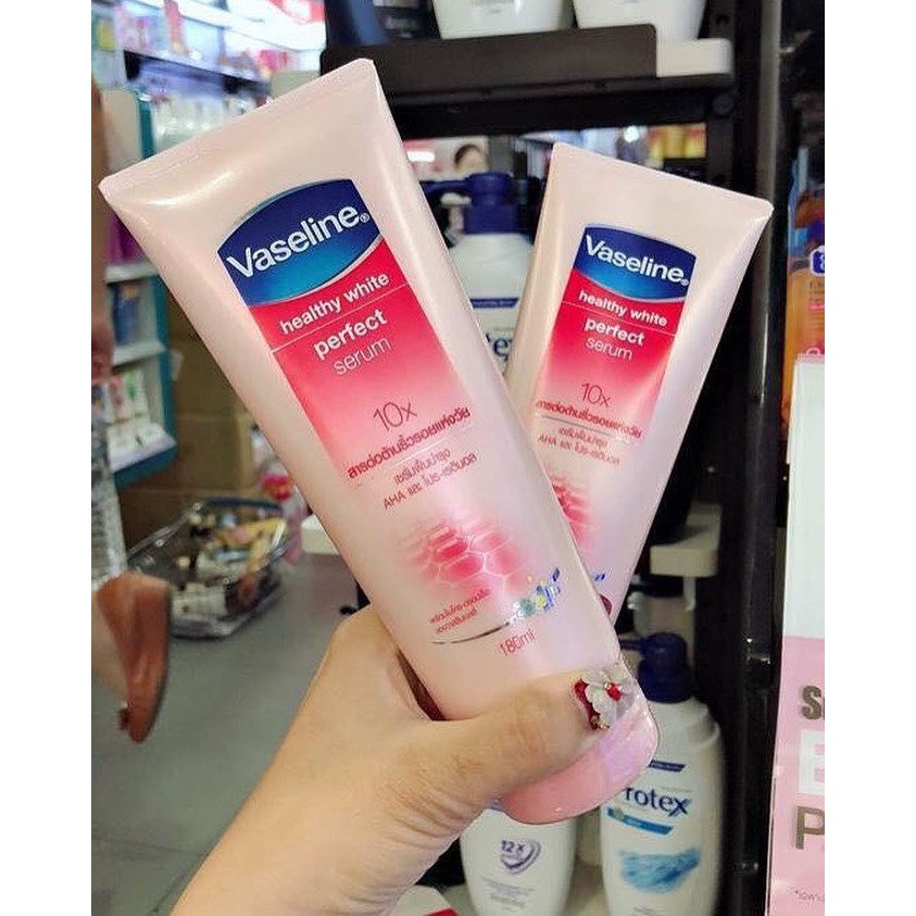 DƯỠNG THỂ VASELINE HEALTHY WHITE PERFECT SERUM 10X 320ML CHÍNH HÃNG - 4711