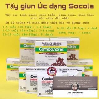 Giun socola Úc chuẩn hãng