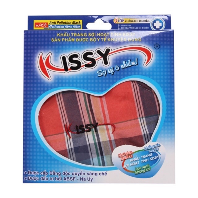 Khẩu trang than hoạt tính kissy | BigBuy360 - bigbuy360.vn