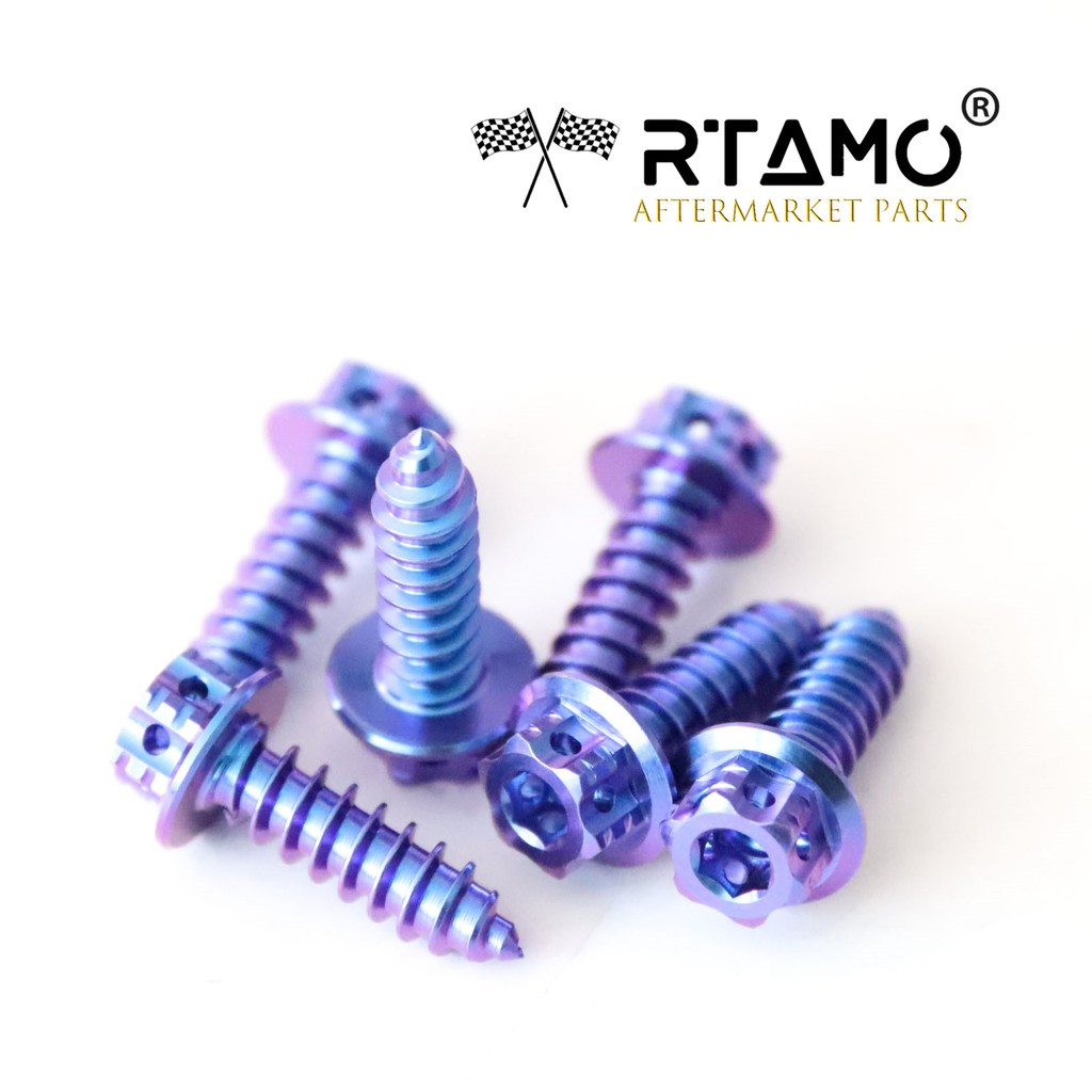 RTAMO ốc titan m6x15 20l