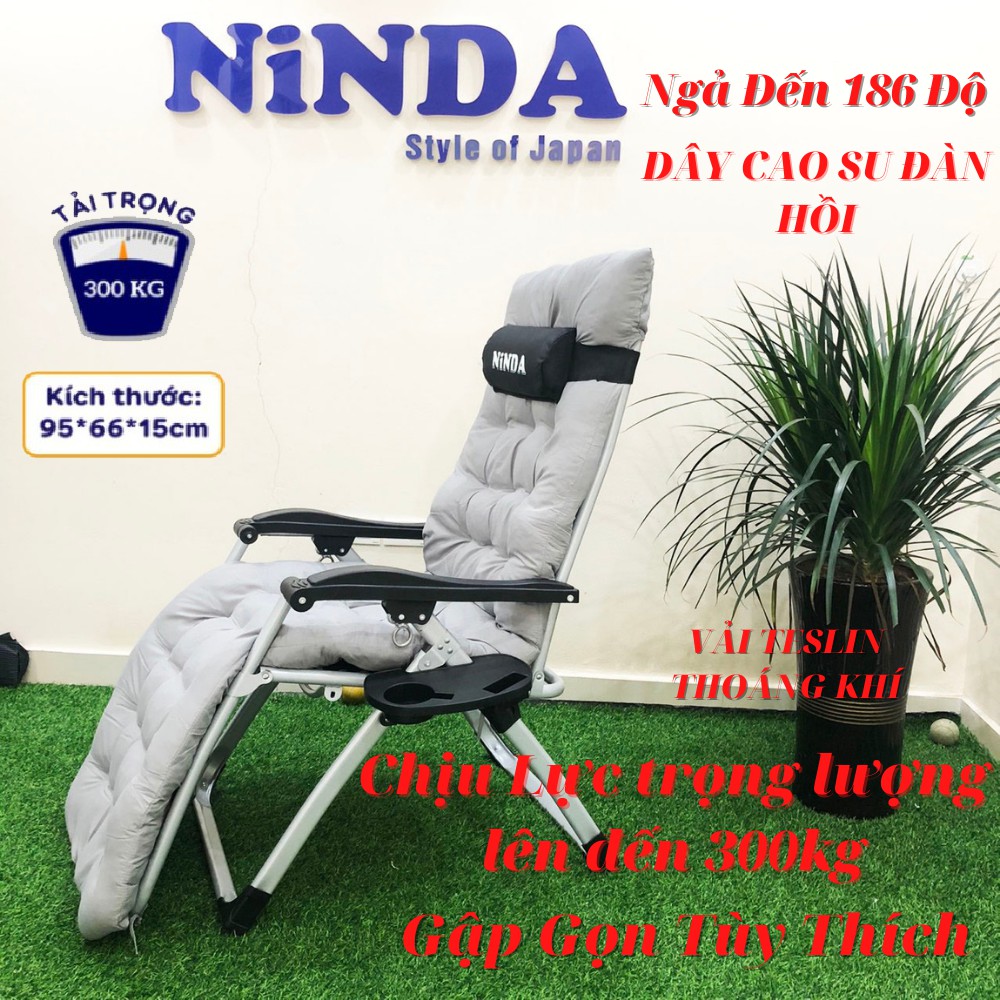 Ghế Xếp Thư GIãn Văn Phòng NINDA NDG930 chịu lực lên đến 300 kgtiện lợi dễ sử dụng bảo hành 24 tháng