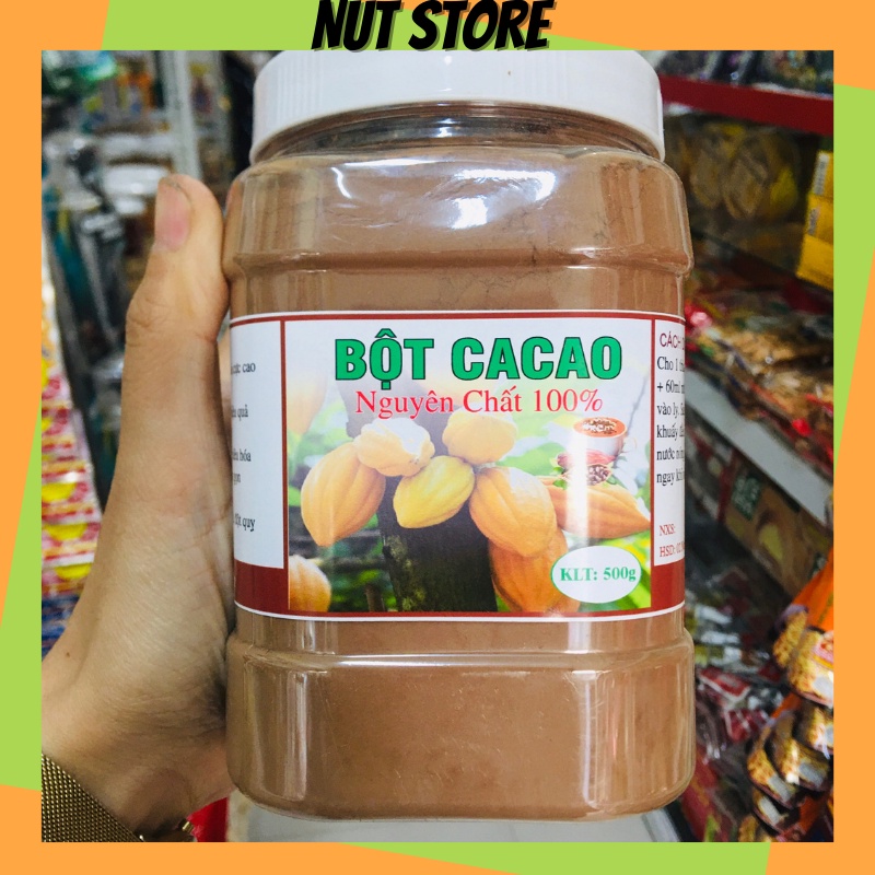 Bột cacao nguyên chất Daklak 500g (loại VIP)