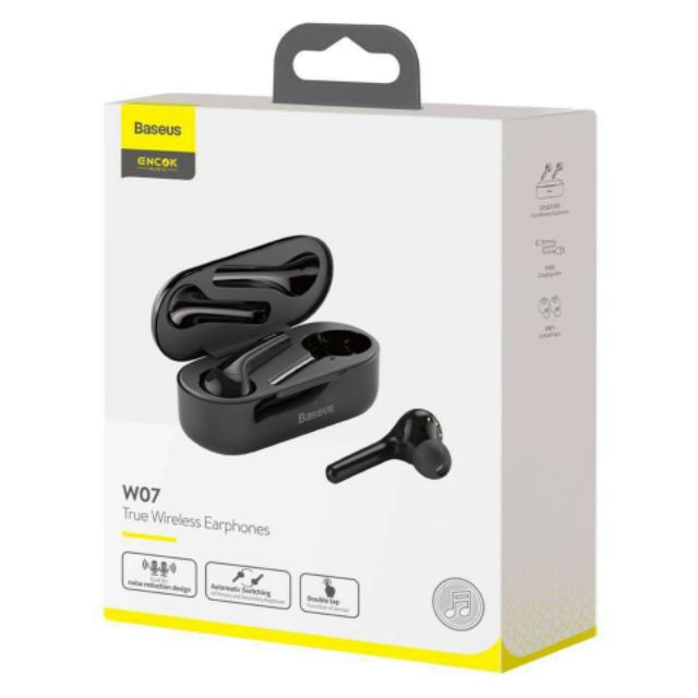 Tai nghe bluetooth Baseus Encok W07 TWS mới nhất bảo hành 3 tháng