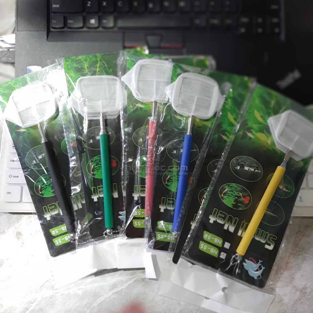 Vợt Tép 3D inox - Vợt Tép Xếp Khúc Nhỏ Gọn