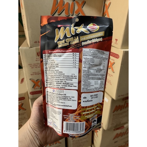 Sỉ thùng 48 gói Bim bim que Mix Thái Lan 60g
