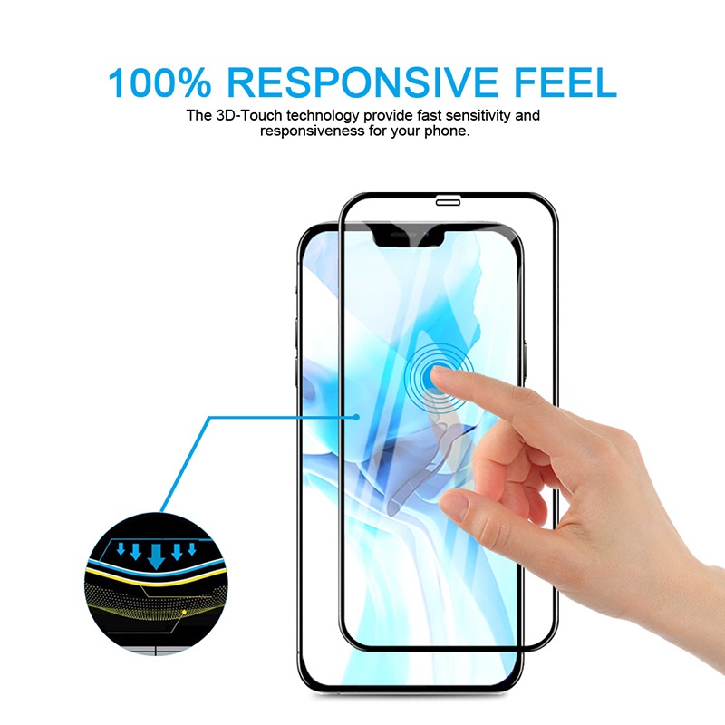 Ốp Điện Thoại Kính Cường Lực Cho iphone 15 13 12 11 14 pro max xr x xs 7 8 6 6s plus